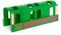 Brio túnel flexible - accesorio tren de juguete verde - 33709-3