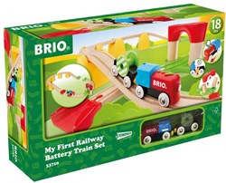 Brio set de tren My First Railway a pilas - tren de juguete para niños