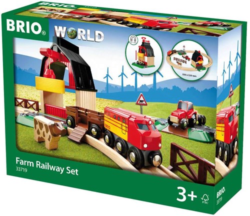 Brio Farm Railway Set