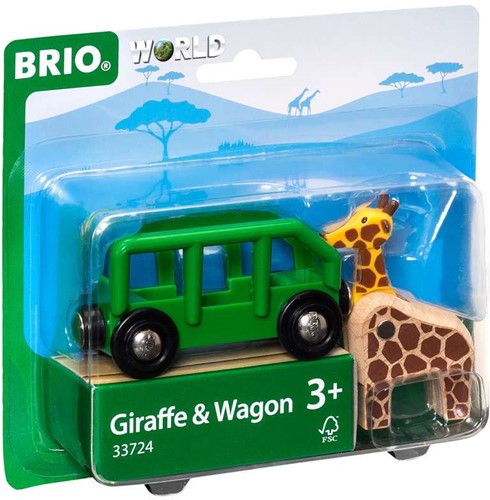 BRIO Giraffe and Wagon Vagón