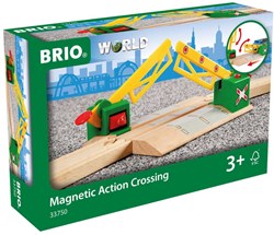 Brio Paso a nivel magnético accesorio tren de madera - 33750