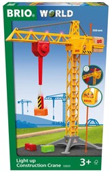 Brio Construction Crane with lights