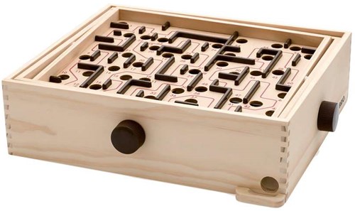 Brio laberinto de madera - juego de habilidad motriz para niños y adultos-2