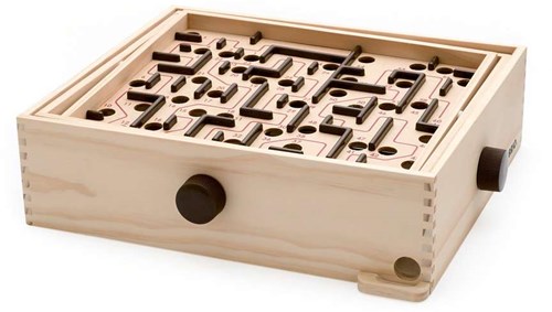 Brio laberinto de madera - juego de habilidad motriz para niños y adultos-3