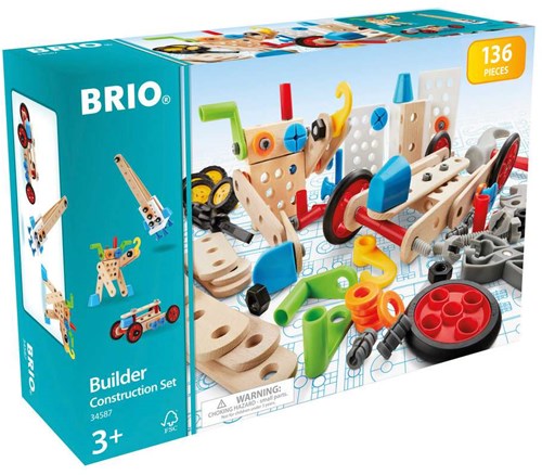 Brio set de construcción juguete creativo 135 piezas - juego imaginativo