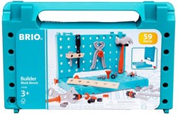Brio juguete de construcción Builder Banco de trabajo - 34596 - Set de herramientas para niños