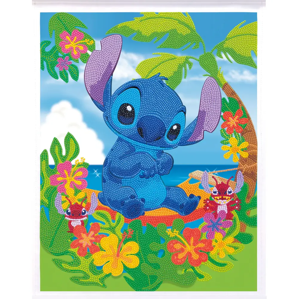Disney set creativo diamond painting Stitch póster 35x45cm
