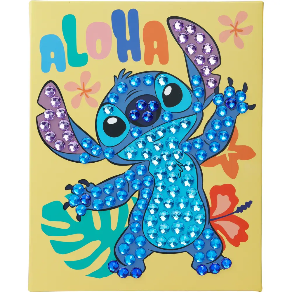 Craft Buddy juguete diamond painting Stitch Crystal Art Junior 20x25cm