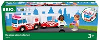 Brio ambulancia de juguete - Rescue Ambulance - vehículo de rescate colorido
