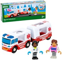 Brio ambulancia de juguete - Rescue Ambulance - vehículo de rescate colorido-2