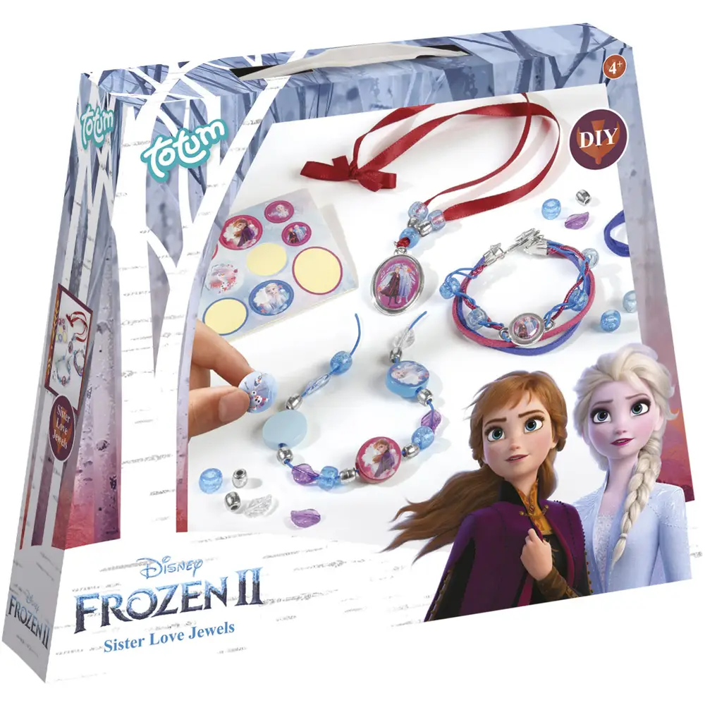 Totum Frozen 2 set de joyas creativas - Crea joyas de Anna y Elsa