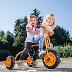 Top Trike triciclo Rookie con asiento ajustable y barra de empuje