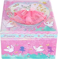 Van Manen joyero música bailarina rosa caja de joyas 15cm-3