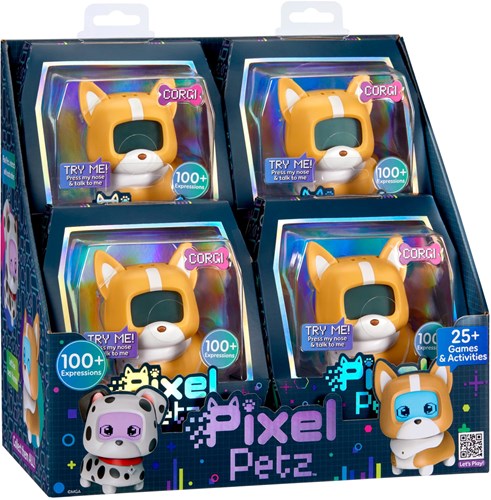 Pixel Pets robot de juguete interactivo dálmata perro mascota digital