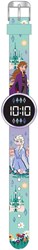 Accutime reloj Frozen LED redondo con batería reemplazable - reloj infantil