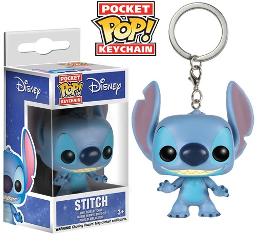 Llavero Funko Disney Stitch - Pocket Pop! figura de acción-3