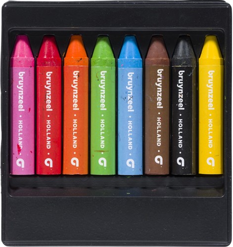 Bruynzeel Bruynzeel 8 crayones de cera 60131008-2