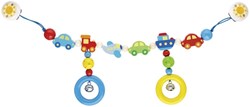 Goki cadena cochecito vehículos - accesorio colorido para bebé