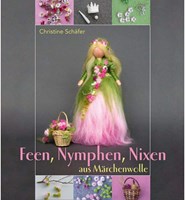 Mercurius libro creativo hadas, ninfas y espíritus de la naturaleza de lana mágica