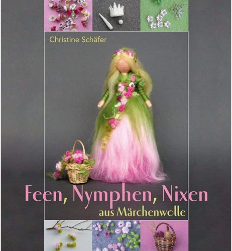 Mercurius libro creativo hadas, ninfas y espíritus de la naturaleza de lana mágica