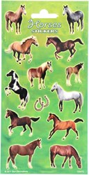 Pegatinas caballos pegatina colorida para niños y manualidades