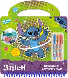 Totum Stitch libro de actividades - diversión creativa de dibujo y pegatinas