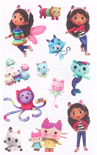 Totum tatuajes Gabby's Dollhouse - tatuajes temporales para niños-2