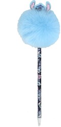 Bolígrafo Stitch Pom Pom - bolígrafo colorido con pompón y figura