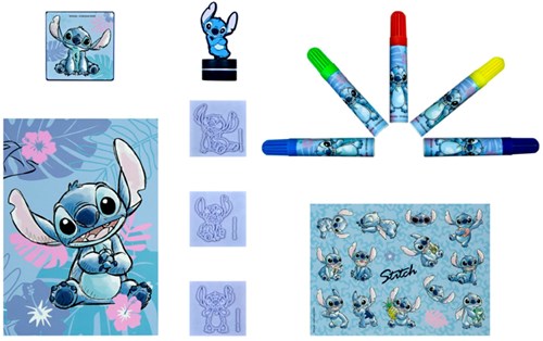 Mega Stempel- en Kleurset Stitch-2