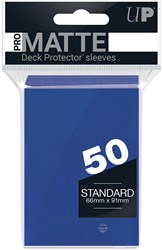 Ultra Pro fundas para cartas Pro-Matte azul - 50 unidades - protección cartas