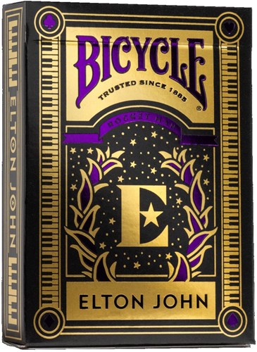 Bicycle cartas de jugar Elton John - Juego de cartas música premium