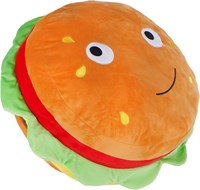 Cojín peluche hamburguesa 48cm - juguete suave almohada-2