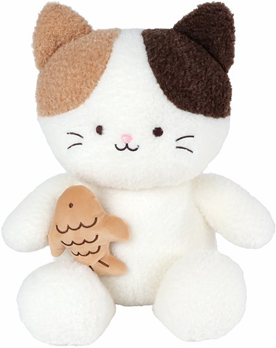 Take Me Home peluche gato con pez 55 cm juguete-2