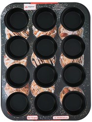 Alpina Muffinbakvorm 12 Vaks Staal