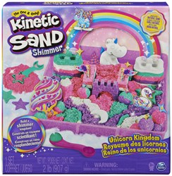Spin Master Kinetic Sand Set Reino Unicornio - juguete sensorial mágico