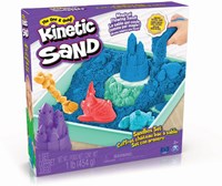 Spin Master Kinetic Sand - Set de Caja de Arena con Arena de Juego y Herramientas