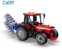 CaDA tractor set de construcción - modelo multifuncional - 1675 piezas