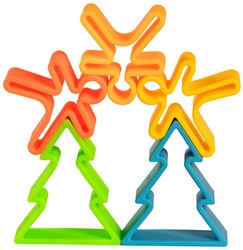 DENA Dëna Neon - Set Niño, Casa y Árbol