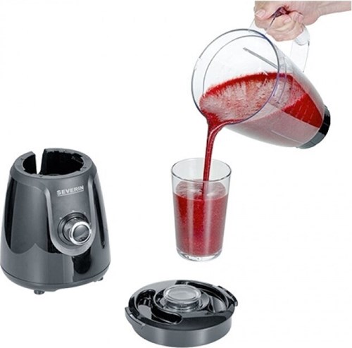 Severin batidora 600W 1,5L negra sin BPA electrodoméstico smoothie-2