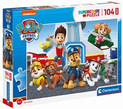 Clementoni puzzle - Paw Patrol - 104 piezas maxi - puzzle infantil cartón