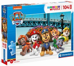 Clementoni puzzle Paw Patrol 104 piezas - Maxi puzzle infantil cartón