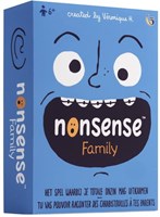 Asmodee juego de cartas Nonsense Family para niños y adultos-2
