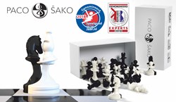 HOT Exclusive juego de ajedrez Paco Sako Ajedrez de la paz - juego de mesa innovador