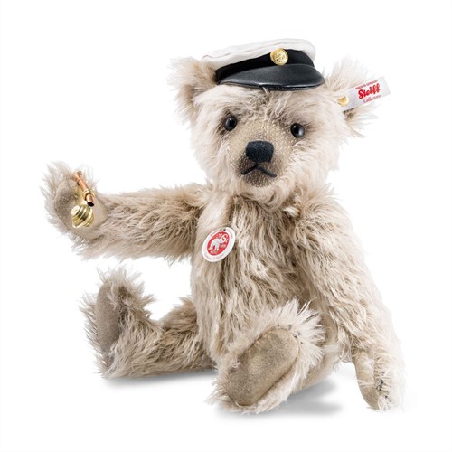 Steiff limited edition knuffel Captain Keith Teddy bear, caramel 31 cm