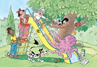 Jumbo puzzle Jan van Haasteren Junior tobogán 150 piezas niños-2