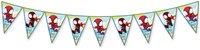 Globos guirnalda de papel Spidey FSC 3 metros decoración fiesta infantil-2