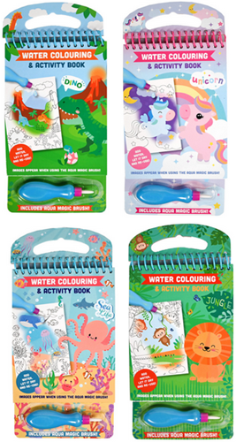 Bloc mágico para colorear con agua y actividades Sea Life libro para colorear juguete