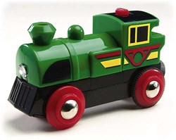 Planet Happy - Merk Brio treinen met batterij