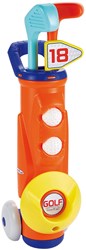 Ecoiffier Golfset in Trolley