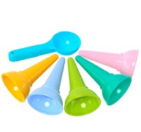 Set de juego de arena helados juguete para niños - moldes de arena 6 piezas